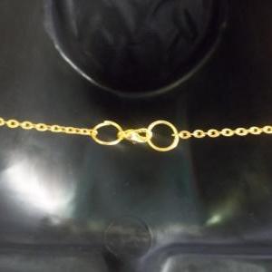 Gold Body Chain Necklace Popular Celebrity Trend..